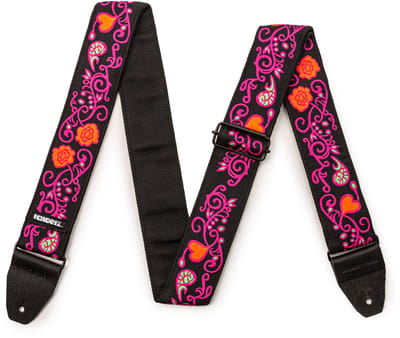 Dunlop JH22 Jimi Hendrix Blacklight Monterey Pink - Gitaarband