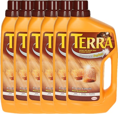 Terra Parket met Bijenwas (Voordeelverpakking) - 6 x 1 l