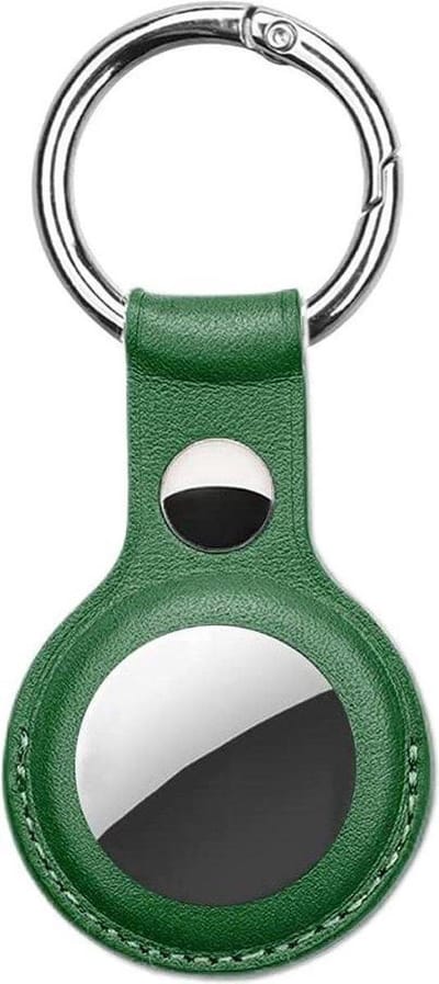 New Age Devi - Sleutelhanger geschikt voor Apple AirTag - tracker - airtag hanger - airtags - Leren AirTag Hoesje - AirTag Apple - airtag hond - Sleutelhanger