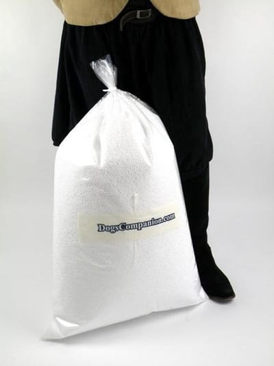 Dog's Companion - Zitzakvulling - 50 Liter EPS Parels - Premium Kwaliteit - Vulling voor Kussens zoals Hondenkussens
