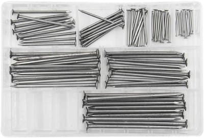Kleine ijzerwaren spijkers - Houtbewerking spijkers - Houtverbindingen maken - Koolstofstaal materiaal - 80 stuks - Metaal