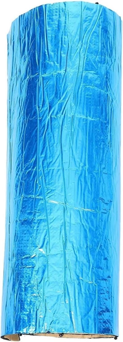 Isolatiemat Auto - Geluiddempend Materiaal - Motor Geluid Dempen - Warmte en Geluid Isolatie - 100x50 cm - Blauw