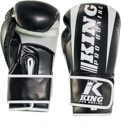 King Pro Boxing KPB/REVO 1 Bokshandschoenen Zwart Wit