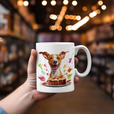 Beker cadeau voor haar of hem, kerst, verjaardag, honden liefhebber, zus, broer, vriendin, vriend, collega, moeder, vader, hond