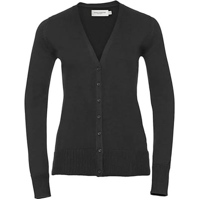 V-hals gebreide cardigan voor dames Russell Athletic