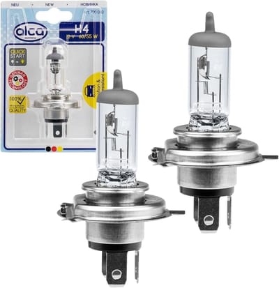 Set van 2 H4 Halogeen Koplampen voor Auto's Geschikt voor Modellen Vanaf 2007