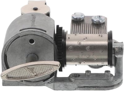 Muziekdoos Mechanisme - Opwindbaar uurwerk - Muziek Maken - Duurzame Metalen Constructie - 5 x 4.4 x 2.6 cm - Zilverkleurig