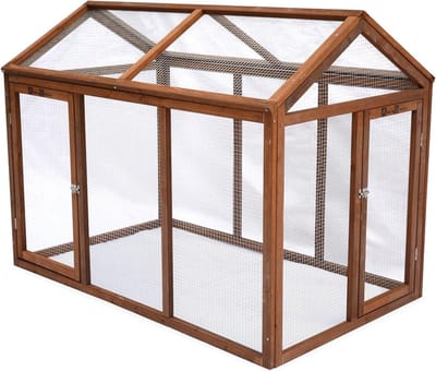 sweeek - Kippenren chabo, 140x85,5x106cm