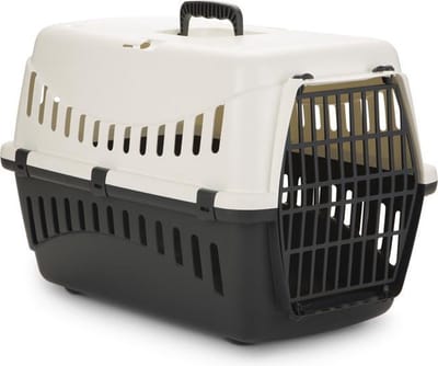 Beeztees Gypsy Reismand Kat - Klein huisdier - Afneembare bovenkant - Creme/Antraciet - 58x38x33 cm