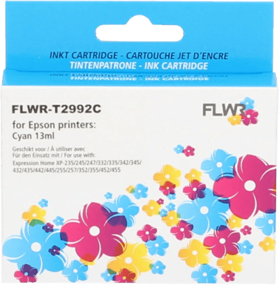 FLWR - Cartridges / Epson 29XL T2992 / cyaan / Geschikt voor Epson