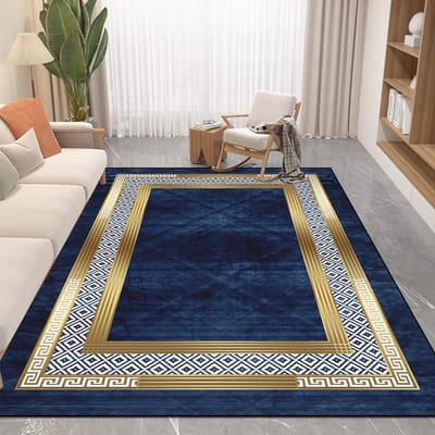 Nordic Luxe Stijl Tapijt in de Woonkamer Gemakkelijk Schoon Absorberend Zachte Mat Antislip Lounge Decor Vloerkleden Groot Formaat Kamer Vloermatten 80*160cm