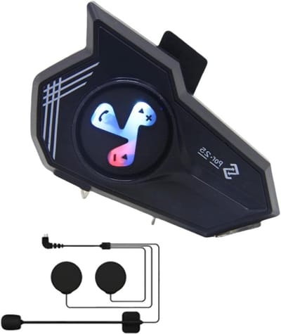 Motorfiets Headset - Communicatiesysteem Oortelefoon - Veilig Rijden - Ruisonderdrukking - 899 x 5 x 201 cm - Zwart