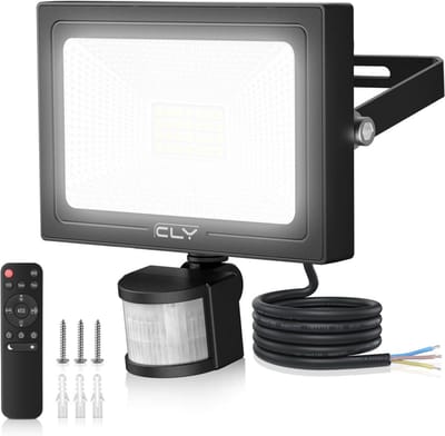 Buitenspot met bewegingsmelder 25W, 6500K, 2350 lumen, Waterdicht IP66
