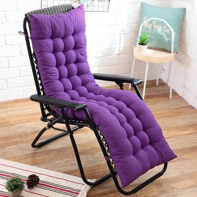 Loungestoel Kussen - Zitkussen Buiten - Buiten Ontspannen - Zacht Dikke Vulling - 53x125cm - F