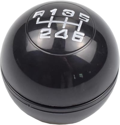 Schakelknop - Versnellingspookknop - Auto Interieur Upgrade - Eenvoudige Installatie - 10mm Montagegat - Zwart