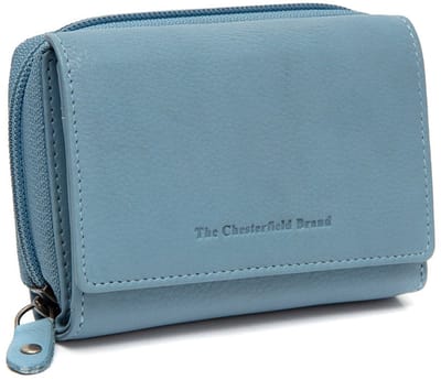 The Chesterfield Brand portemonnee Zelan Ladies Wallet Skyblue Lichtblauw