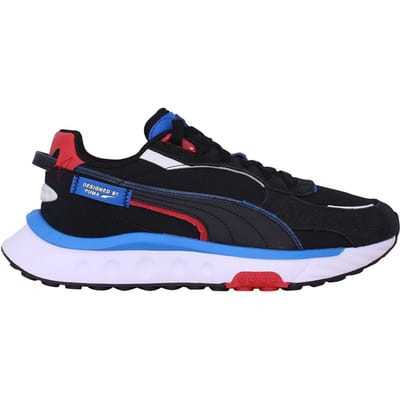 Puma Wild Rider Displaced Heren Zwart Trainers