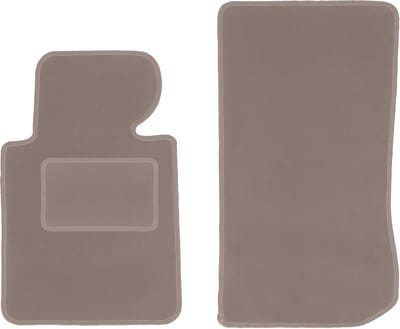 Beige voormatten voor: BMW 3 E46 compact, coupé, sedan, stationwagen, touring (1998-2007)