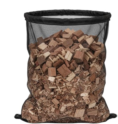Hakselaar Opbergzak - Tuinafval Zak - Tuinonderhoud Vereenvoudigen - Sterk Mesh Materiaal - 123 x 60 cm - Zwart