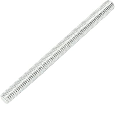 Dailygoods- Draadstang M8 - 10 Stuks - Aluminium - Houtbewerking - Corrosiebestendig - 100 mm Lengte - Hoogwaardige Kwaliteit - Schroef