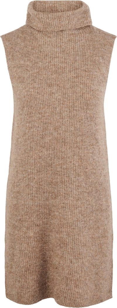 PIECES PCELLEN ROLLNECK LONG KNIT VEST NOOS BC Dames Trui - Maat M
