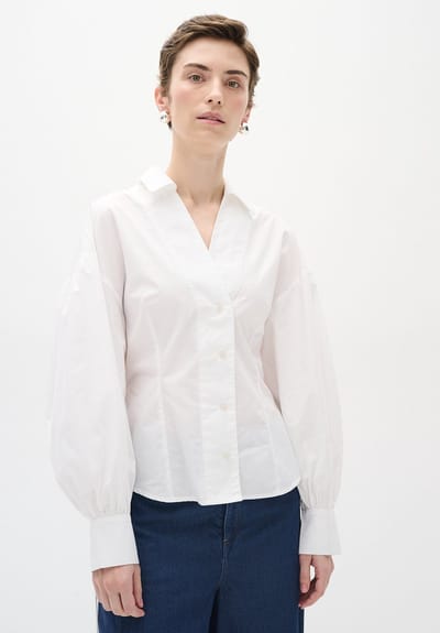 INWEAR Valleyiw Shirt Dames - Jurken - Wit - Maat 38