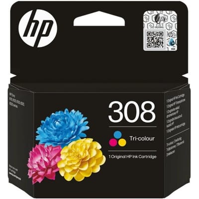 HP 308 / 7FP20UE Tri-Color (Cyan Magenta Yellow) Ink