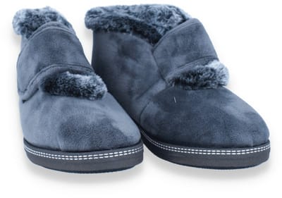 Mode-mania Dames Pantoffel | Grijs | Maat: 41