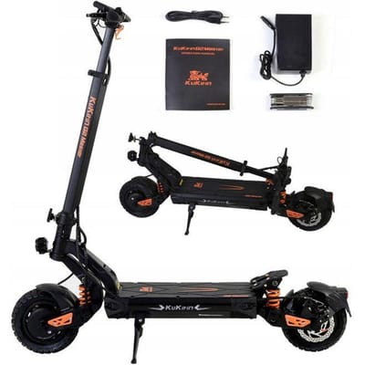 Opvouwbare Elektrische Step KUKIRIN G2 Master - Motor 2*1000W - Batterij 52V 20.8Ah - Actieradius 70km - Maximale Bereik