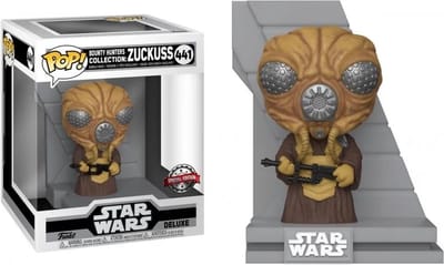 Funko Star Wars - Bounty Hunter POP! Deluxe Zuckuss (MT) 9 cm Verzamelfiguur - Multicolours