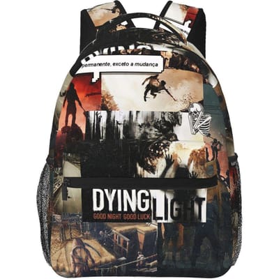 Game Dying Light 2 Stay Human Bedrukte Rugzak Student Jongens Meisjes Boekentas Kinderen Schooltas Laptop Schoudertassen voor Mannen Vrouwen One Size