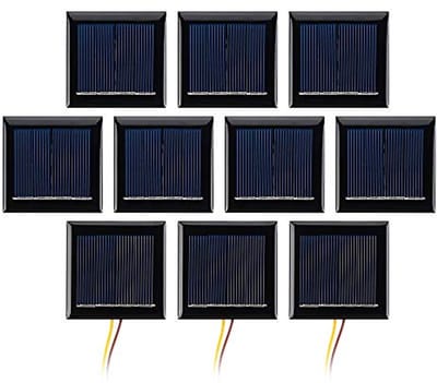 10 Stuks 2V 130mA Micro Zonnepanelen voor DIY Projecten