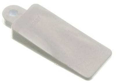 Raamstopper Wedge Rubber Wit - 12 Stuks