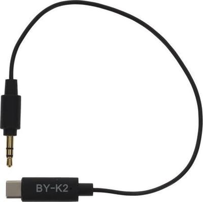 Boya Universele Adapter BY-K2 3,5mm TRS naar USB-C
