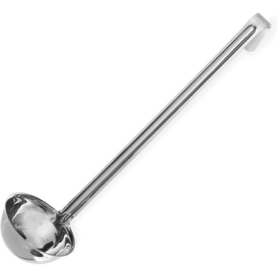 HENDI Naadloze opscheplepel – roestvrij staal – vaatwasserbestendig – 0,17L – ⌀90x390 mm