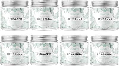 BEN&ANNA - sensitive tandpasta 100 ml - 8 Pak - Voordeelverpakking