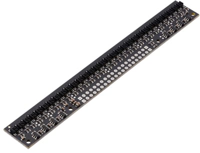 QTRX-HD-31A Reflectiesensor Array: 31-kanaals, 4 mm, analoge, lage stroom Pololu 4431