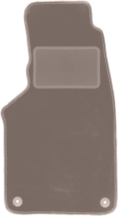 Beige bestuurdersmat voor: Volkswagen Transporter T4 Caravelle handgeschakeld (1993-2001)