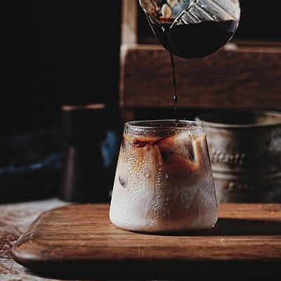 Verre Mont Fuji Japonais Tasse à Café Latte en Verre Borosilicaté Élevé Tasse à Eau Ins Tasse à Lait pour Petit-Déjeuner Résistante à la Chaleur Boîte Cadeau 301-400ml black