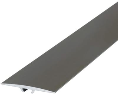 Overgangsprofiel vlak 90cm zelfklevend van geanodiseerd aluminium