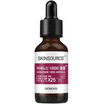 SIDMOOL Huidbron Adenosine 10000 Ampul 30ml 1 PCS black