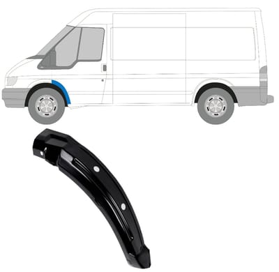 Buiten reparatiepaneel voor wielkast voor Ford Transit 2000-2013 / Links