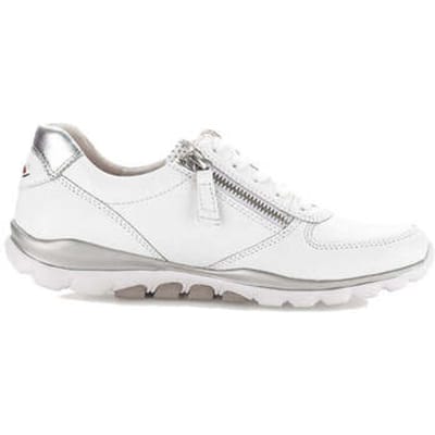 Gabor rollingsoft sensitive 86.968.51 - dames rollende wandelsneaker - Wit - maat 37 (EU) 4 (UK)