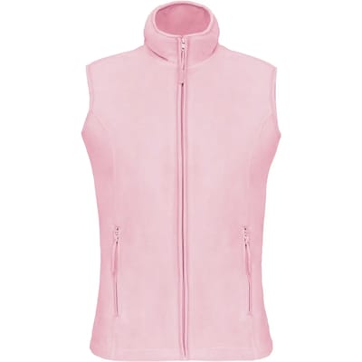 Kariban Bodywarmer van microfleece dames K906 - Pale Pink - S