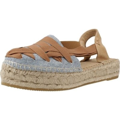 Platte espadrilles voor dames met gekruiste bandjes | RIO-CC