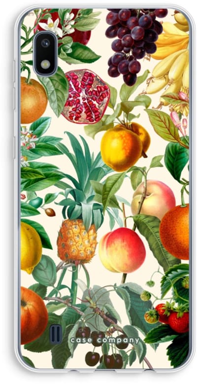 Case Company® - Hoesje geschikt voor Samsung Galaxy A10 hoesje - Classic Flora - Soft Cover Telefoonhoesje - Bescherming aan alle Kanten en Schermrand
