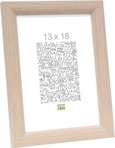Deknudt Frames fotolijst S54SJ1 - eikkleur - hout - 13x18 cm
