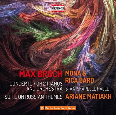 Mona Bard & Rica Bard, Staatskapelle Halle, Ariane Matiakh - Bruch: Concerto For 2 Pianos And Orchestra | Suite On Russian Themes (CD)
