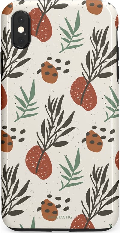 Casetastic Hoesje Geschikt voor Apple iPhone Xs Max - Stijlvolle Beschermende Duo-layer Case - Zongetint