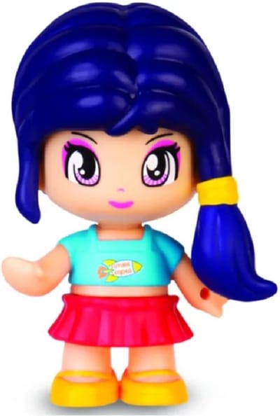Pinypon Figure Blister 1 Piece PURPLE GIRL